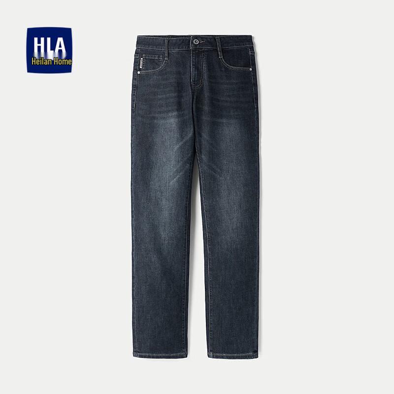 

HLA Men s Micro-Stretch Straight-Leg Jeans 34