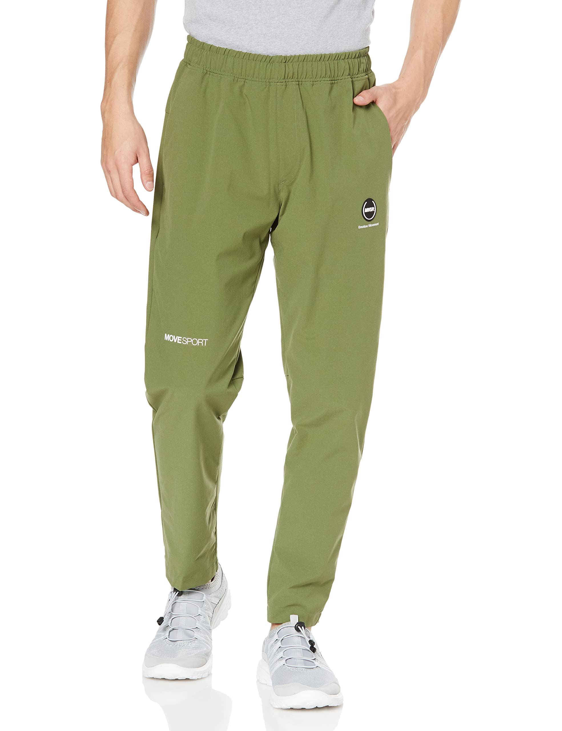

Long Pants Descente Windbreaker Tapered Lightweight Water Repellent Stretch Training KH O [Move Sports] Men s