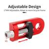 Bicycle Chain Tensioner Adjuster Professional Chain Adjuster Bike Chain Tensioner Aluminum Alloy Single Speed Chain Fastener for Bike Chain Additions