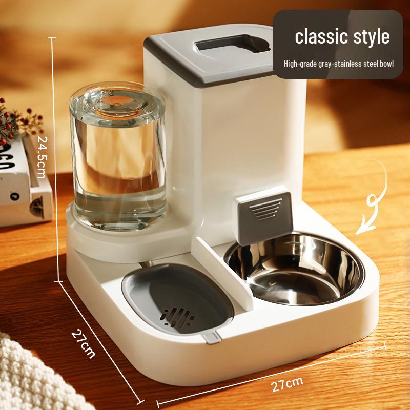 

Автоматическая кормушка и поилка 2-в-1 для кошек и собак. Cat Water Dispenser