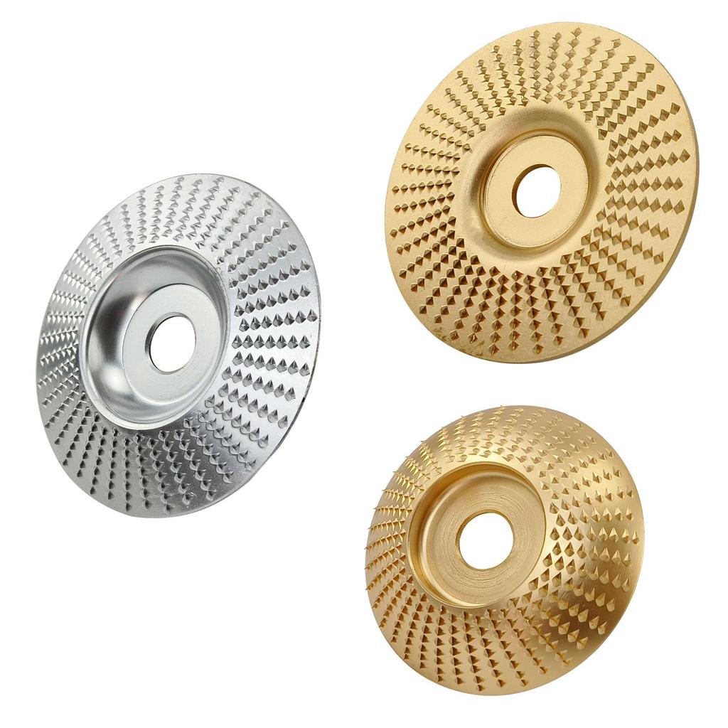 AeKeatDa Woodworking Angle Grinder Sanding Disc Discs for Woodworking and Wood Processing Hole 100mm Hole 100mm Hole 3-Piece Set, High-Hardness (85mm