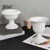 Durable Garden Pot Flower Urn Planter Plastic Plant White Small Outdoor Planter Urn