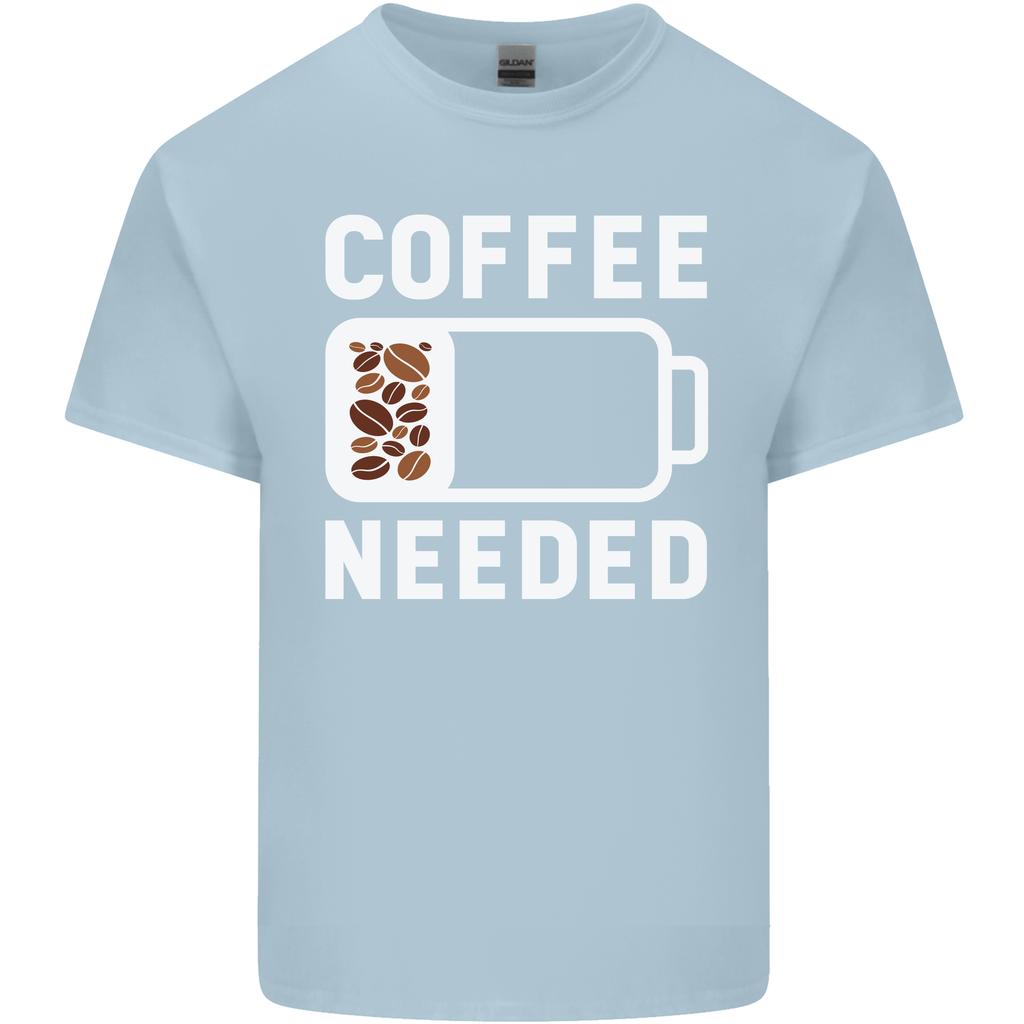 Coffee Needed Funny Addict Unisexs Light Cotton TShirt