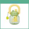 Kids Plastic Large Capacity Drinking Bottle With Straw For Outdoor Travel And School Use