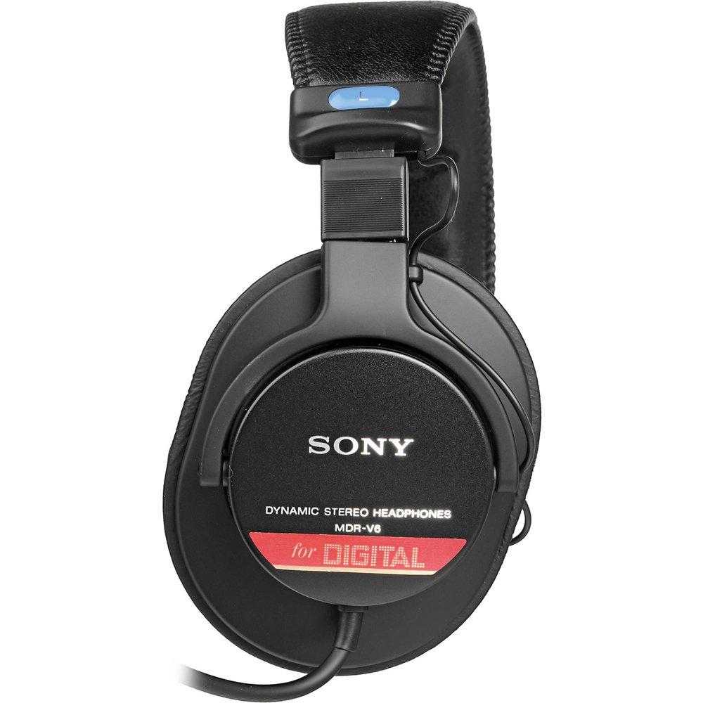 Sony Studio Headphones Released In MDR-V6 (Not Japan)