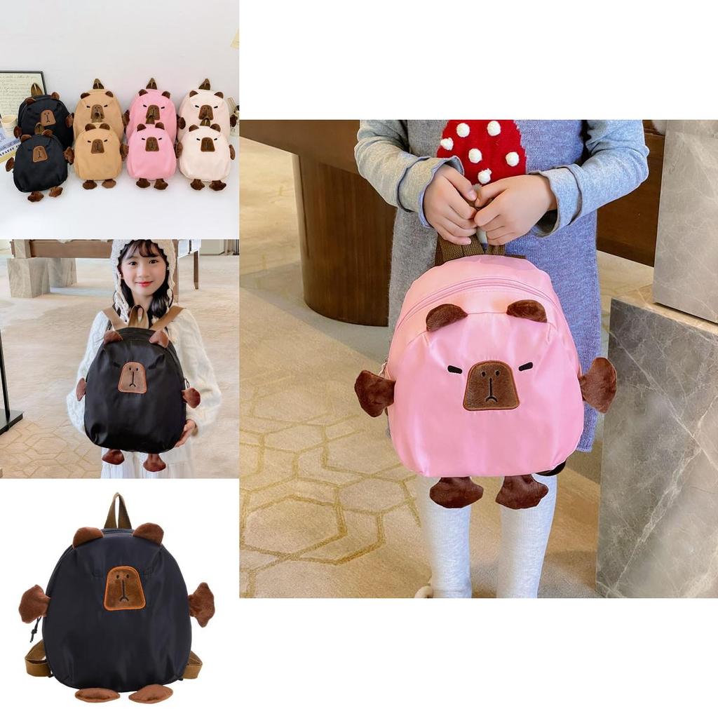 Spring Trendy Animal Design Kids Book Bag With Reinforced Stitching For Daily Use