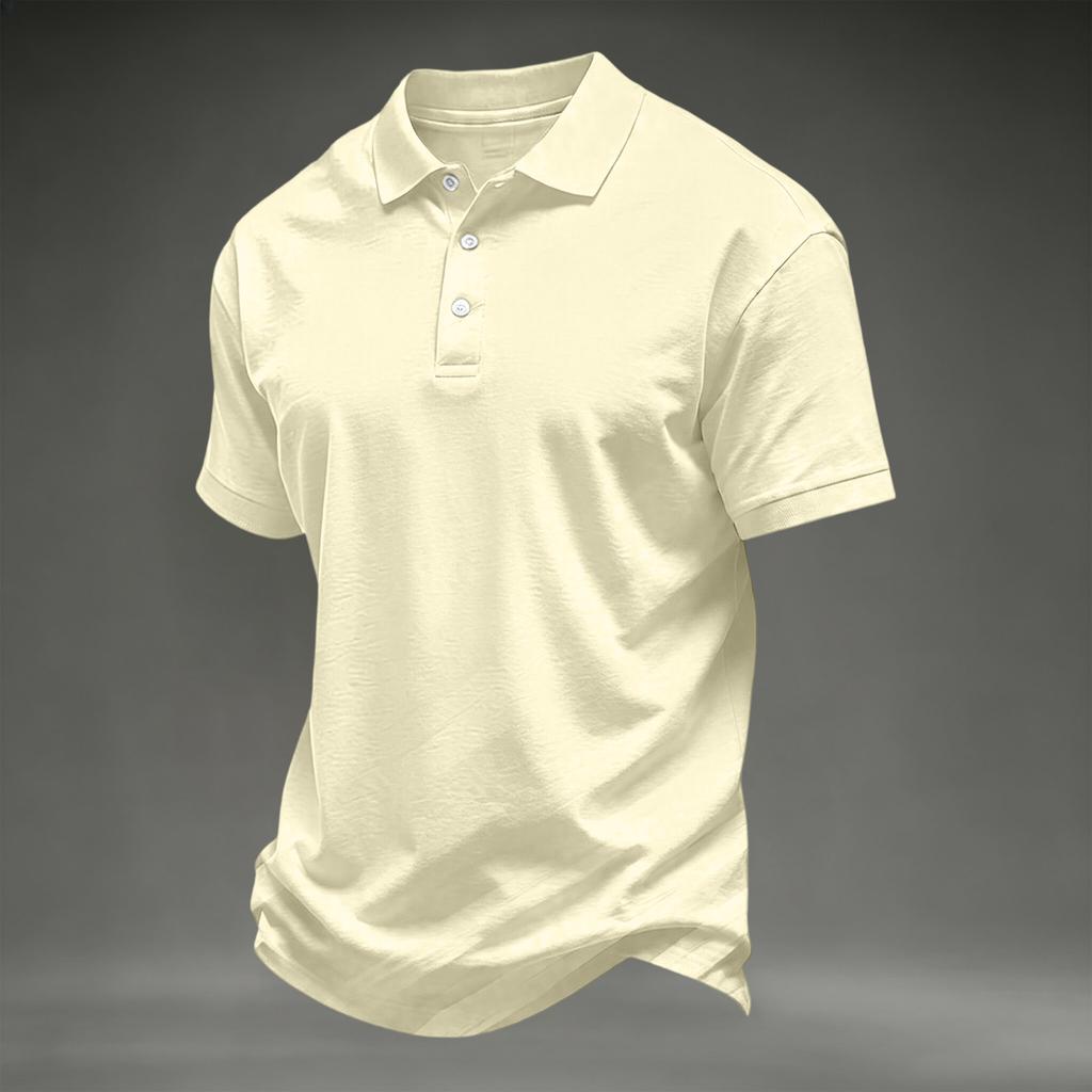 Men's Color Short Sleeve T-Shirt Casual Loose Fit Breathable Tee