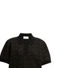 Coach Printed Casual Short Sleeve Polo Shirt Women tops Brown CN425-BRN