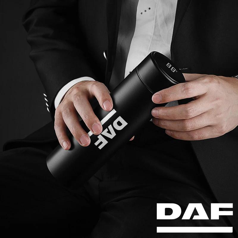 Suitable for DAF cf lf van XF 95 105 500ML portable car smart fashion thermos with temperature display thermos car accessories
