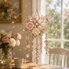 Hanging Decorations Crystal Pendant Colourful Dream Catcher Crystal Wind Chime  For Outside