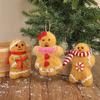 Creative Wool Felt Gingerbread Man Christmas Ornaments
