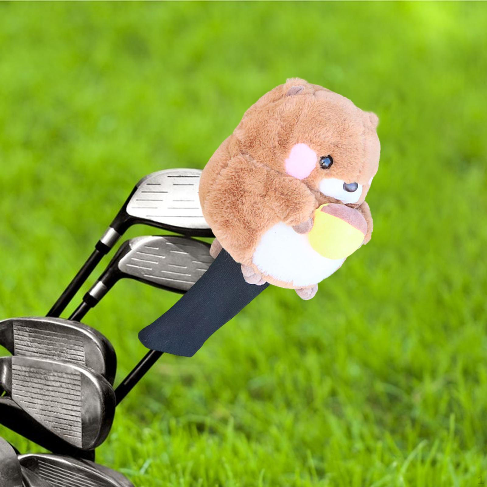 

Чехол для клюшки для гольфа из дерева, плюшевый протектор для гольфистов, подарочный тренировочный инвентарь Style A