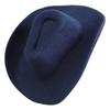 Tiny Western Cowboy Hat Miniature Fabric Hat Ornament For Handmade Craft Clothing Wrapping Sewing Costume Embellishment
