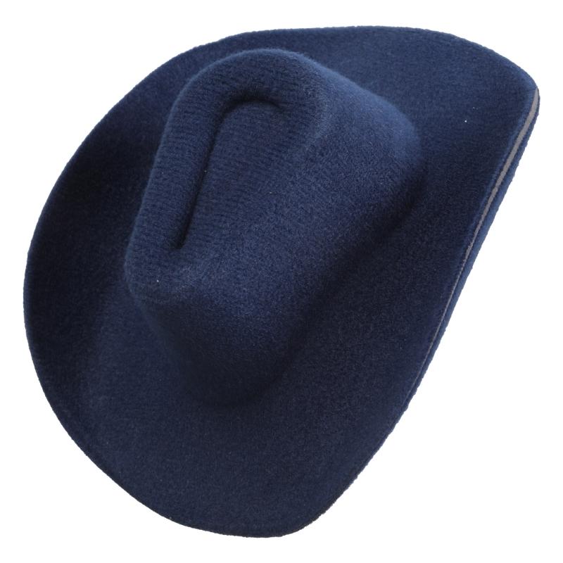 Tiny Western Cowboy Hat Miniature Fabric Hat Ornament For Handmade Craft Clothing Wrapping Sewing Costume Embellishment
