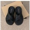 One-line Shoes Thick-soled Slippers New Anti-slip Soft-soled Cooling Slippers for Women In Summer
