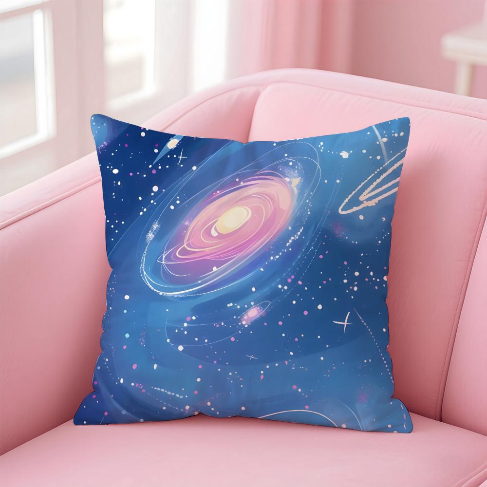 Uuniverse Cushion Cover Linen Pillowcase Cover Soft Decor for Sofa Home Room
