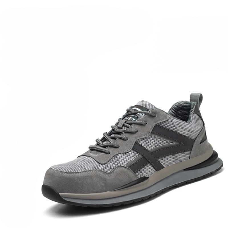 Anti-smashing Steel Baotou Labor Insurance Shoes Men's Stab-proof Lightweight Safety Shoes High Elastic Protective Shoes