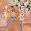 Wind Chime Craft Kit DIY Wind Chime Children's Painting Craft Ornaments Garden Home Decor.