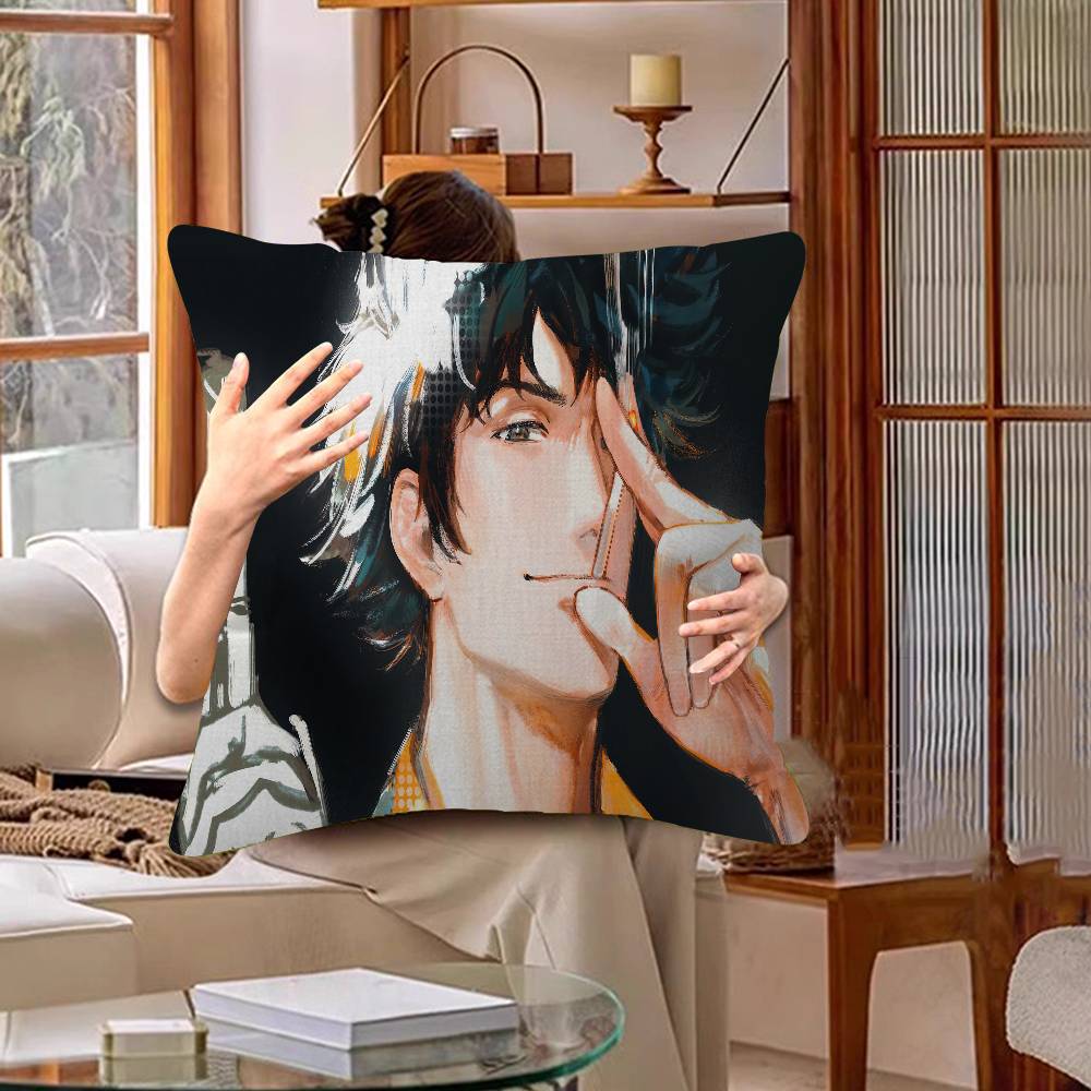 C-Cowboy B-Bebop Anime Cushion Cover Decorative Pillow Sofa Home Decor Case Pillow Cases