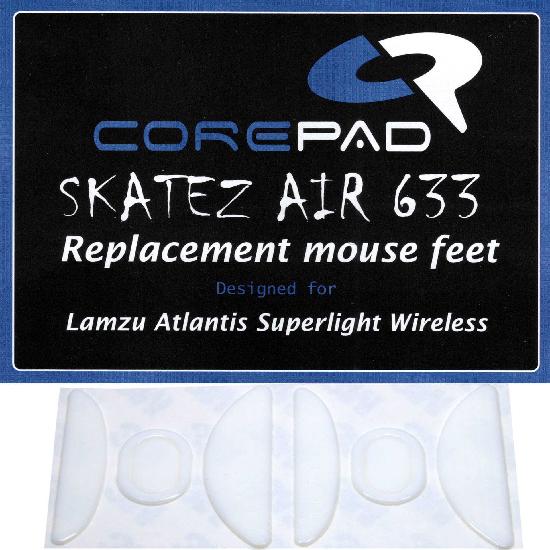 

Corepad Skatez AIR Lamzu Atlantis Superlight Wireless Mouse Sole 2set [] (ПОВІТРЯ)