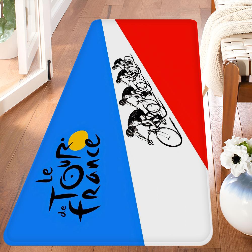 Tour De France Floor Mat Nordic Home Decor Doormat Bathroom Toilet Mats Bedroom Hotel Non Slip Mat