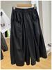 Plus Size Women's Wide-Leg Mid-Length 7-Point Skirt Pants - Extra Large 300 Jin 2