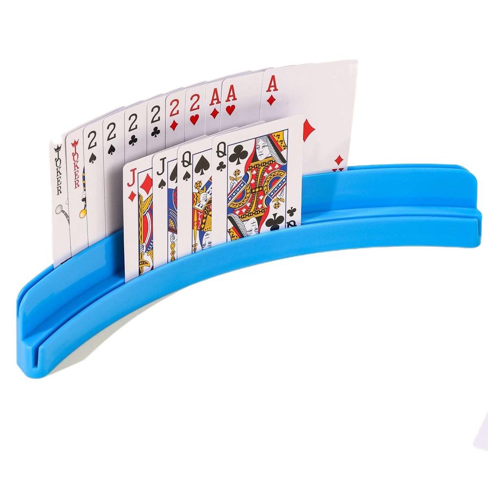 Expandable Playing Cards Holders Two-Layer Hands Free Card Holder  Board Game Accessories