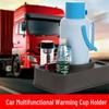 Car Mounted Anti-Tip Thermos Holder and Warmer for Trunk