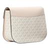 Michael Kors MK Emilia Classic Monogram Coated Canvas Shoulder Crossbody Bag Small Women Bags Beige 35S2GU5C1B-CREME-MULTI-LEGER