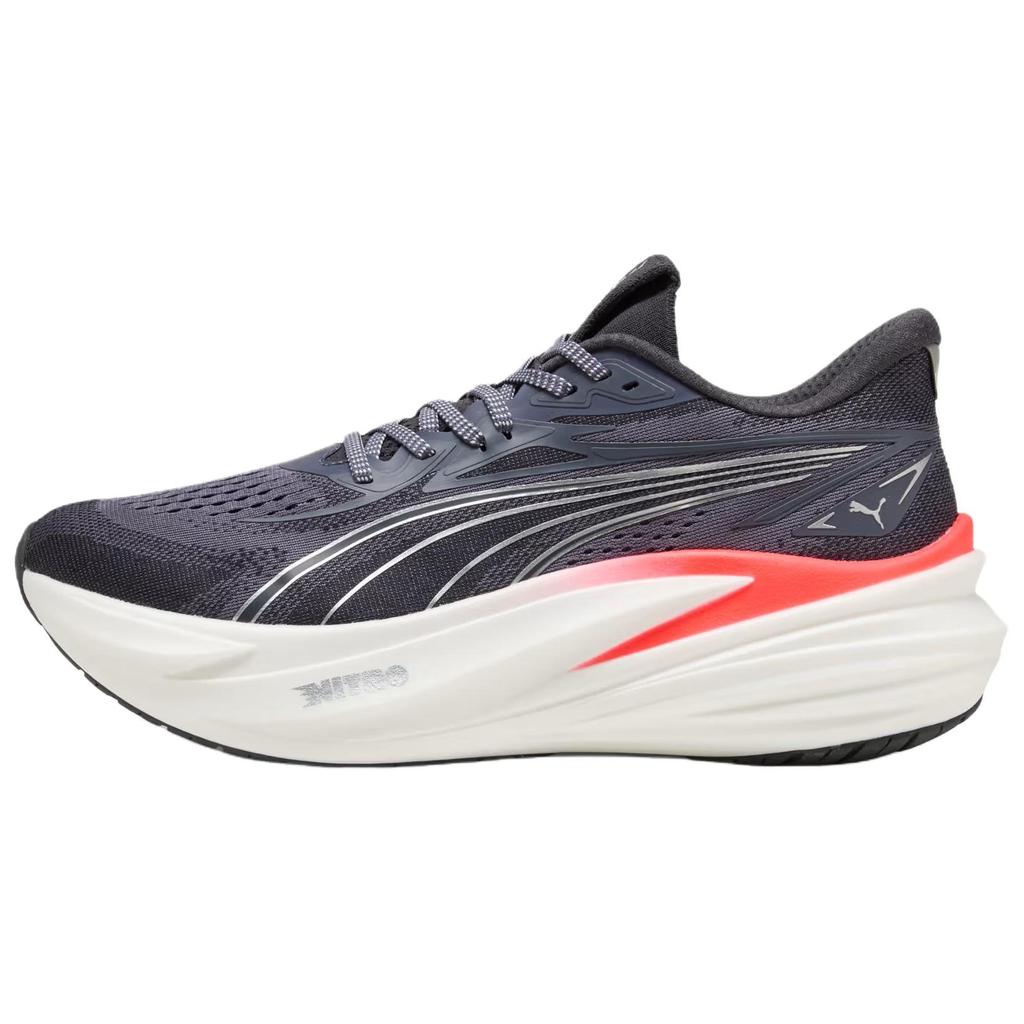 Puma Magmax Nitro™ 2 Miękkie Oddychające Buty do Biegania Męskie Trampki Czarne Szare 312125-17