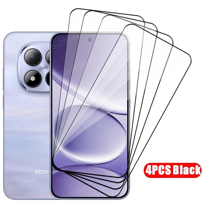4-1Pcs Glass For Redmi Note 15 Pro Tempered Glass Redmi Note 15 Pro Screen Protector Screen Glass Phone Film Redmi Note 15 Pro