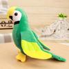 Cute Simulation Macaw Parrot Plush Toy Soft Bird Stuffed Doll Fluffy Animal Gift Kids Boys Girl Home Desktop Art Decor Ornament