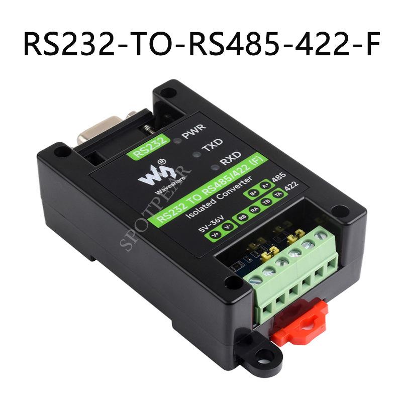 Industrial RS232 To RS485/422 Serial Converter with Active Digital Isolation