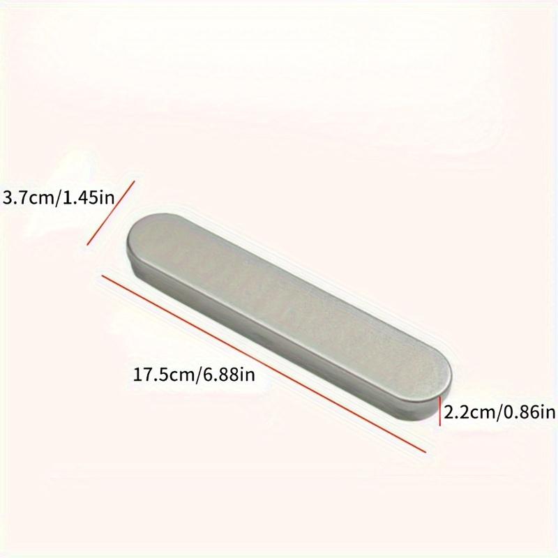 Simple Metal Pencil Holder Sturdy Tin Storage Box Travel-Friendly Stationery Organizer for Pens Pencils Markers School Supplies