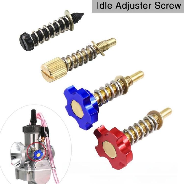 Professional Idle Screw Stylish Idle Adjustment Screw Easy Installation Ensures Best Fuels Economy for PWK Carburetors