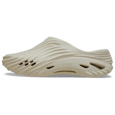 Echo WAVE CLOG Retro Foot Slippers Anti-Abrasion Toe Slippers Unisex Beige