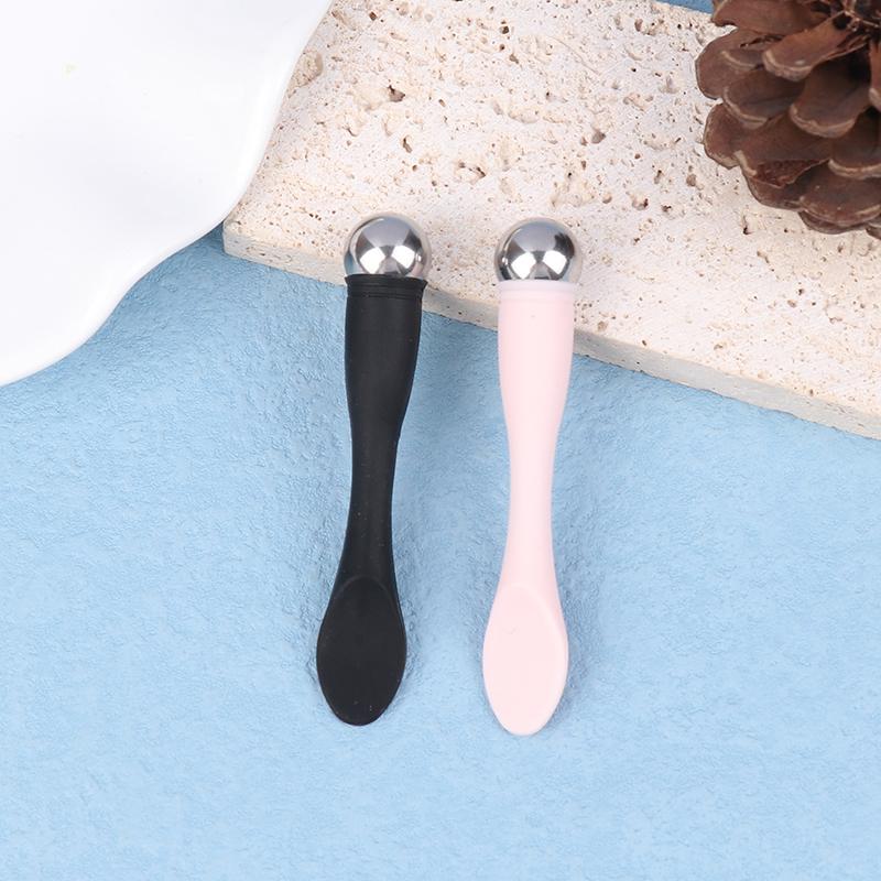 Eye Skin Massager Unbreakable Reduce Puffiness Zinc Alloy Eye Cream Applicator