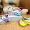 Quicksand Bottle Keychain Pendant, Exquisite Female Keychain, Lollipop, Unicorn Student Couple, Cute Schoolbag Pendant.