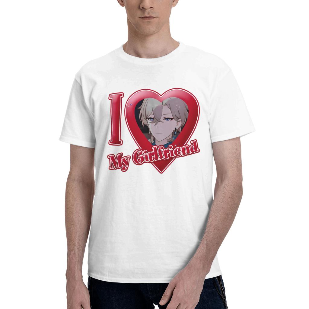 Men Women T-Shirts Kafka Honkai Leisure 100% Cotton Tee Shirt Short Sleeve Game Anime T Shirt Round Neck Tops Printed