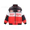 Herren Damen Radtrikot Langarm Winter Thermisch Reitoberteil Gestickt Rennstil Sportbekleidung
