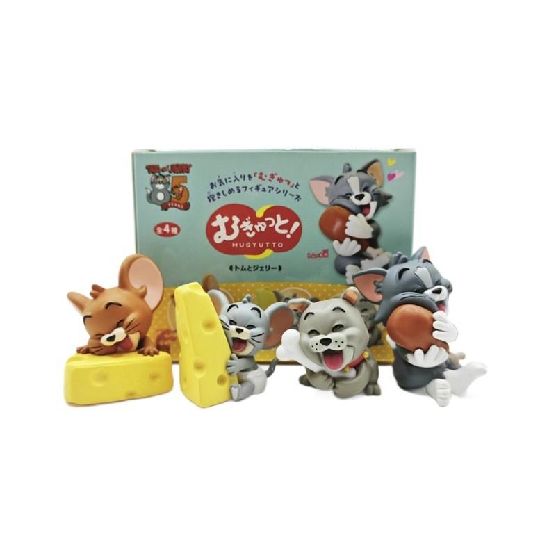 Jerry Tom And Abs Action Figure Model For Car Desktop Decoration Collectors