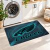Flannel Kitchen Mat Philadelphia Eagles Soft Area Rug Non Slip Floor Carpet Home Decoration