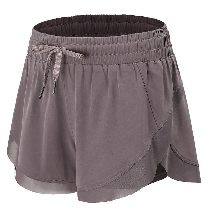 Damen Schnelltrocknende Lockere Laufshorts mit Futter - Leichtgewicht für Sommertraining