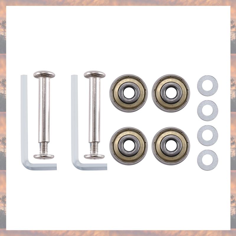 2025 Trend 50Mm X 18Mm Luggage Suitcase Replacement Wheels, PU Swivel Caster Wheels Carbon Steel Bearings Repair Kits