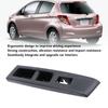 Front Armrest Upper Panel Right Hand Drive Side Ergonomic Door Window Switch Bezel Cover for Yaris Vitz Door Window Switch Bezel