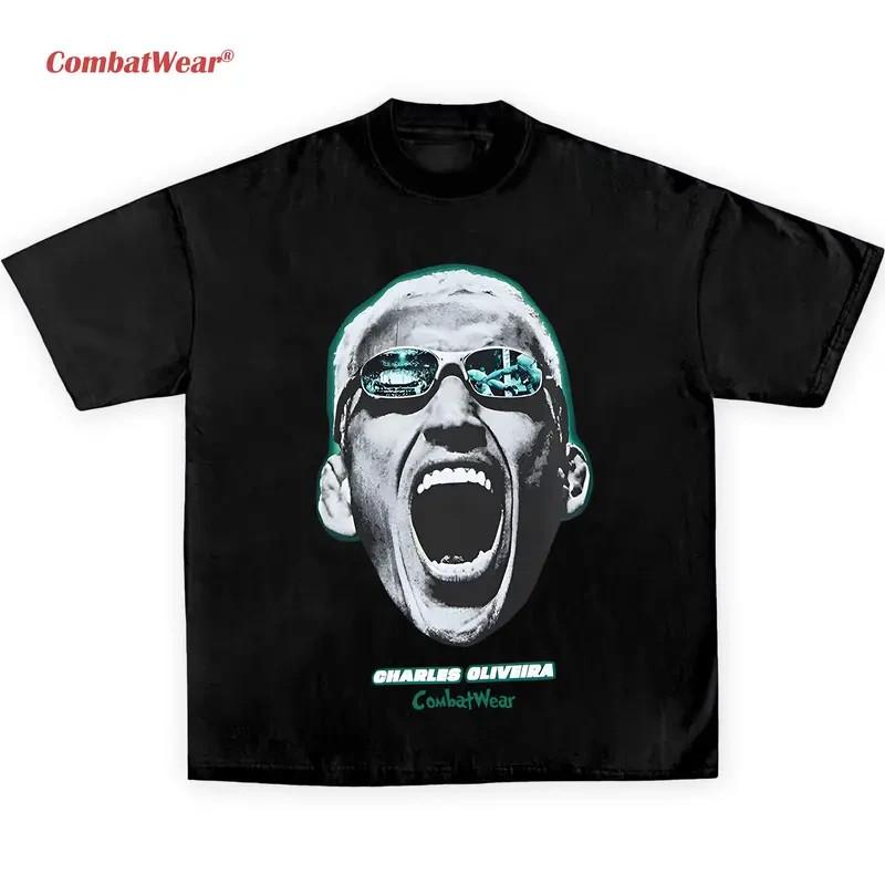 MMA Fighter Graphic Oversized Boxing Streetwear Unisex Tee Unisex T-Shirt S