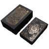 Waterproof Black PVC Tarot Cards - Colorful 78 Card Deck for Board Games
