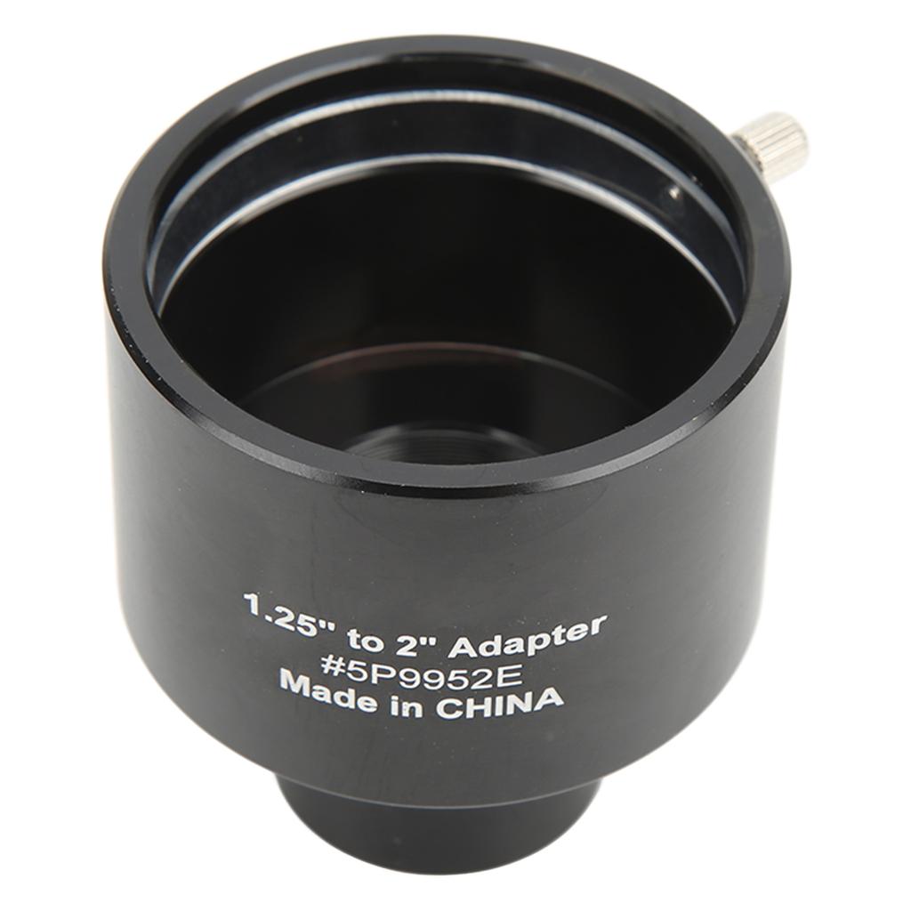 1.25 To 2 Telescope Adapter Telescope T Ring Aluminum Alloy 1.25in Port To 2in Port Adapter for Astronomical Telescope