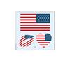 US, Canada and Mexico World Cup Flag Tattoo Sticker, Football Game Sports Meeting Tattoo Sticker, Makeup Face Sticker