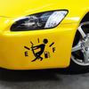 Lustige Tankanzeige-Körperaufkleber, Auto, Auto, wasserdicht, reflektierende Aufkleber, Dekoration